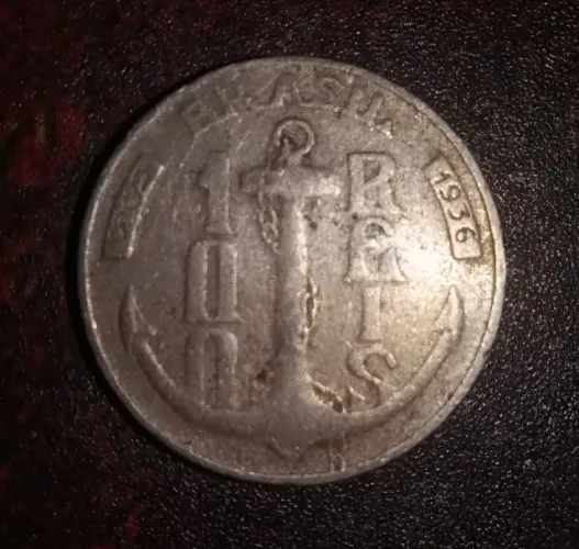Moeda 100 réis 1936