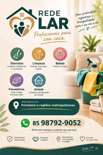 Diaristas e Faxineiras para Casas, Apartamentos e Empresas