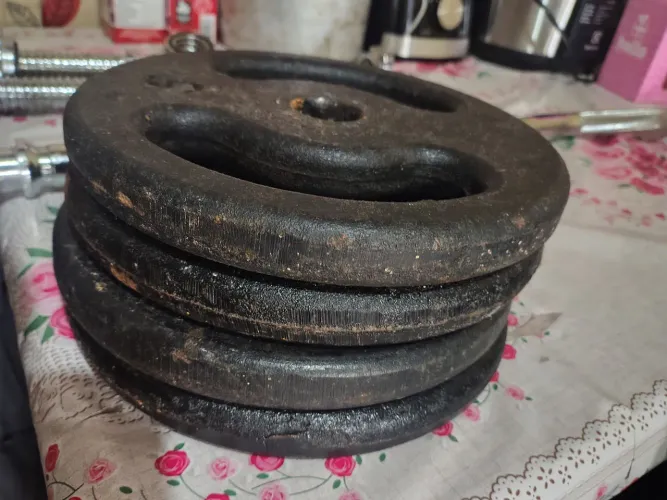 Barras para musculação 