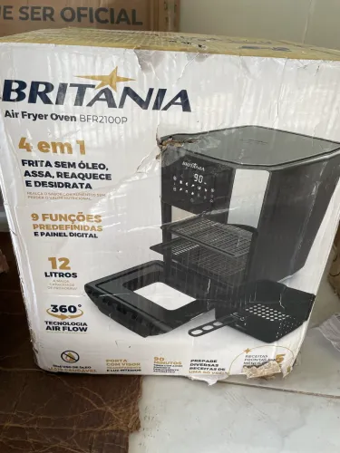 BRITÂNIA air fryer mais top, nova