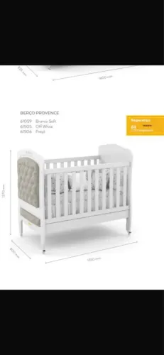 Berço Provençal Capitonê 