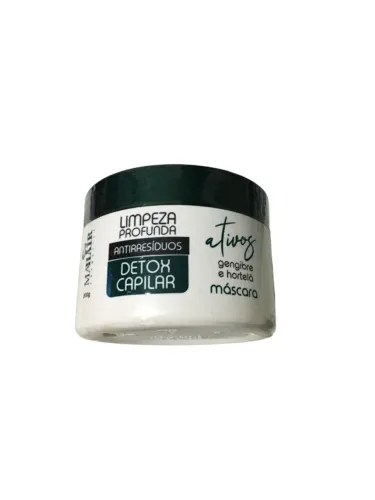 máscara detox capilar gengibre 300g