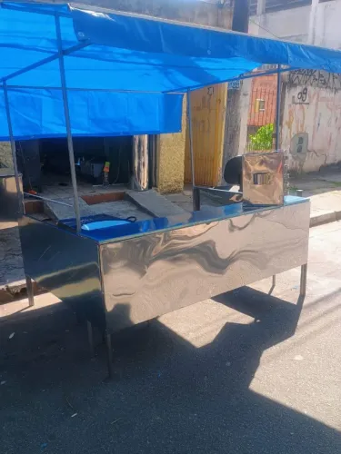 Barraca de pastel inox 