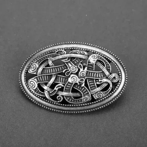 2 Broches Medievais Pequenos (Viking)