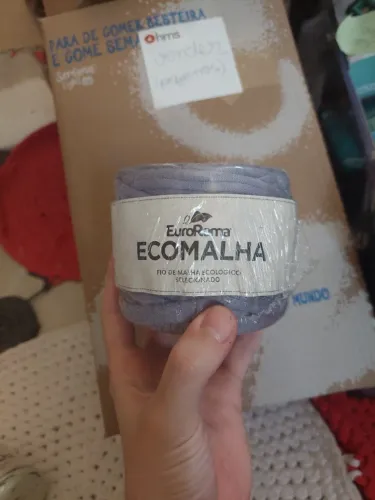 Mini Fio de Malha EuroRoma - 30 Metros - Cor Cinza Claro