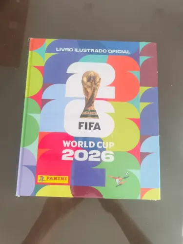 Vende-se álbum da copa de 2026 lacrado