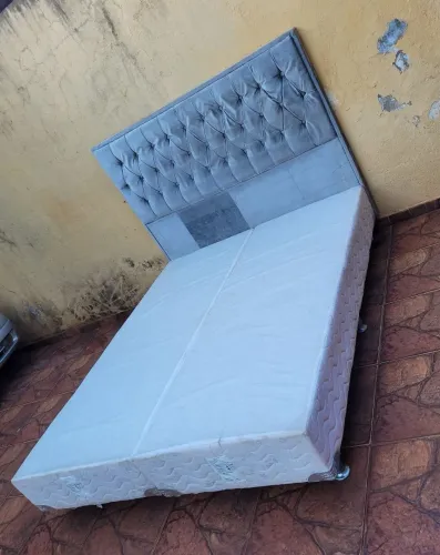 Base Box de casal tamanho quem com ou sem cabeceira