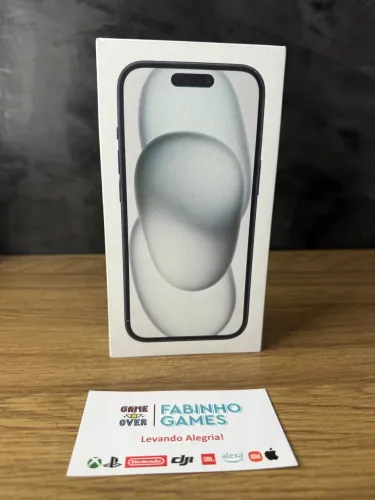 IPHONES 15 128GB e 256GB NOVOS/LACRADOS