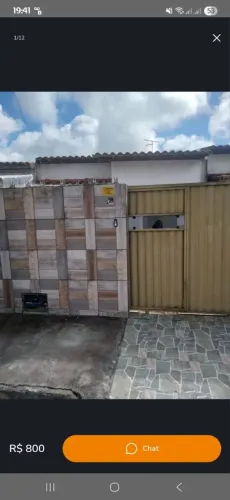 ALUGO CASA,CONCEIÇÃO DO JACUIPE,(BERIMBAU,Aluguel de $700.00CONTRATO ANUAL