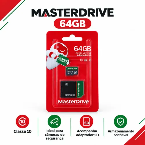 Cartão De Memória Original 64GB Classe 10
