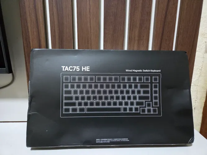 Teclado Gamer Akko TAC75 HE Switch Magnético Hall Effect RGB Rapid Trigger Novo