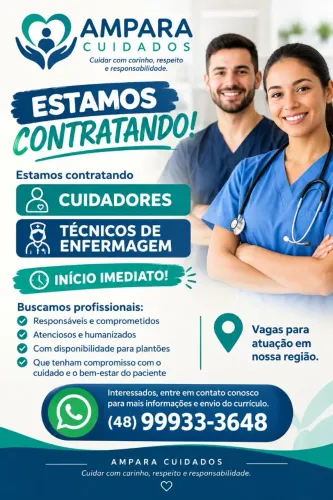 Cuidador de Idosos e Técnico de Enfermagem
