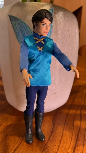 Boneco Ken Príncipe Carlos- Barbie Mariposa Mattel 2013