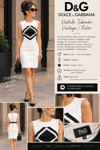 Vestido Dolce Gabana/Original
