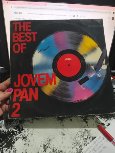 Capa para o disco de vinil THE BEST OF JOVEM PAN 2