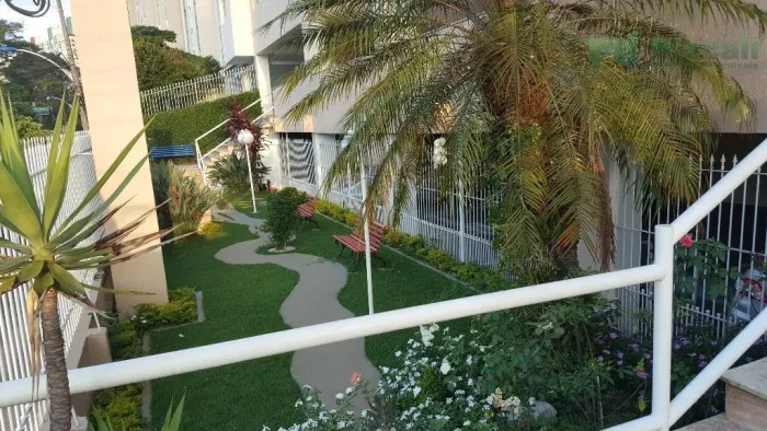 Apartamento com 3 dormitórios para alugar, 70 m² - Parque Santos Dumont - Taboão da Serra/