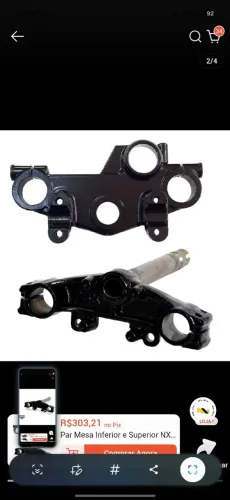 Mesa inferior e superior bros 160