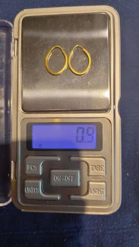 IMPERDÍVEL: PAR DE BRINCOS NOVOS DE OURO 18K.. OPORTUNIDADE ( ITAJAÍ ) METADE DO VALOR!!! 