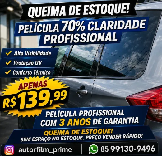 Promoção imperdível película profissional Aparti de 139,99?