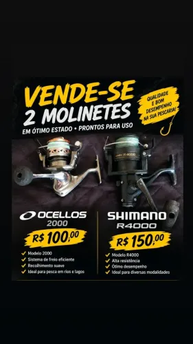 Equipamento pra pesca