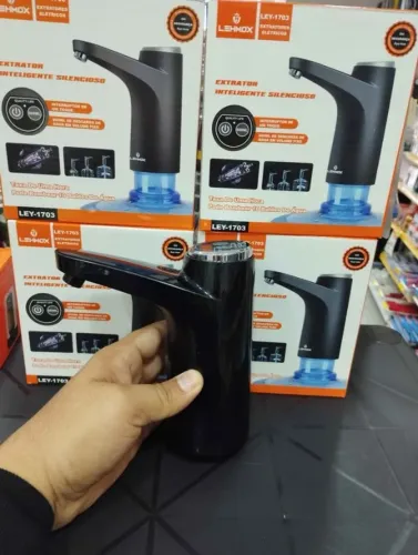 Bomba de garrafao ótimo produto, recarregável