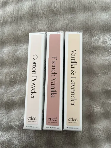 Kit 3 perfumes Etleé - 10 ml cada 