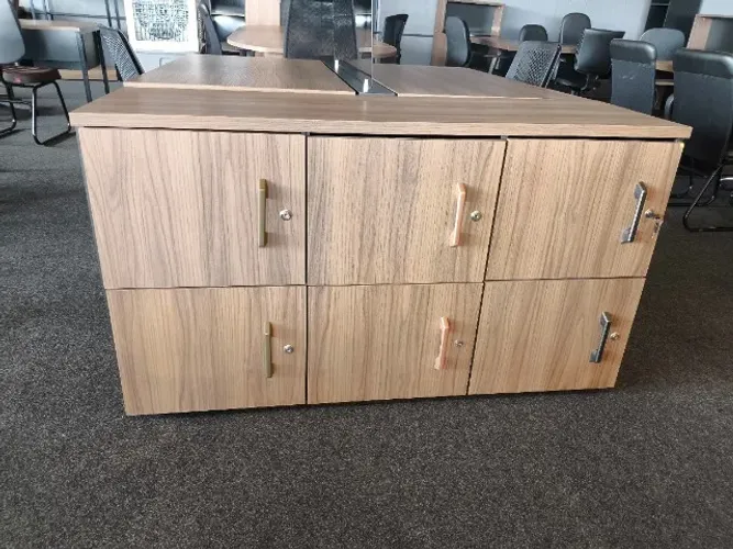 Armário Baixo com 6 Portas com Trancas - 0,75x1,32x0,42cm (MEGA PROMOÇÃO)!!