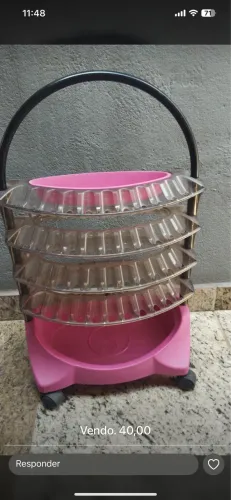 Carrinho porta esmalte