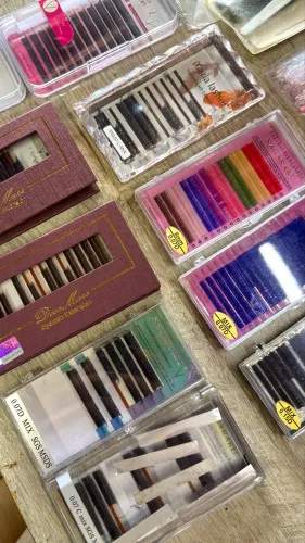 Kit completo para extensão de cílios