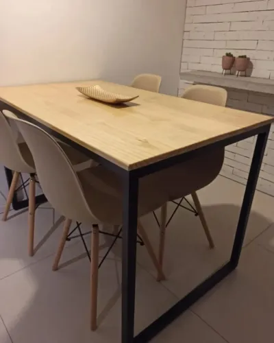MESA DE JANTAR INDUSTRIAL