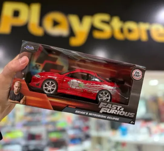 Miniatura Mitsubishi Eclipse Vermelho Jada Toys