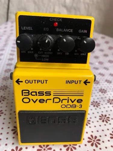 Pedal Bass Overdrive ODB-3 Boss parcelo no Olxpay,ML e MPG avalio troca