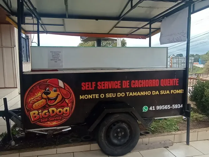 Carrinho de cachorro quente