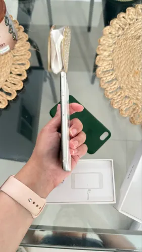 iPhone 7 silver em perfeito estado