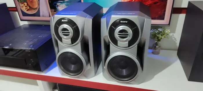 Par Caixas Acústica Sony 3Vias