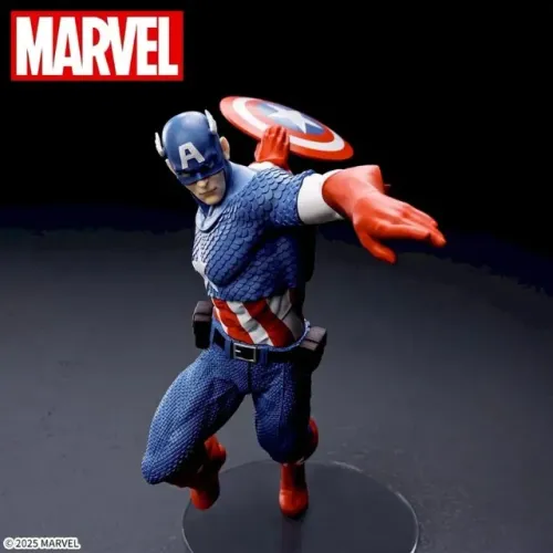 Action Figure Capitão América - Sega Luminasta Marvel