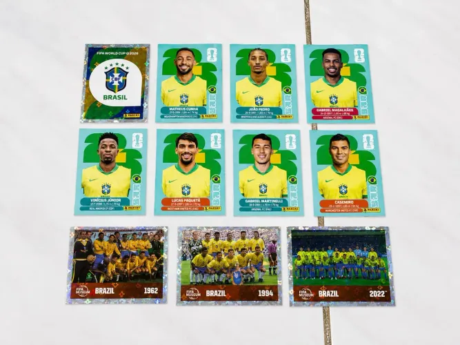 Figurinhas do Brasil