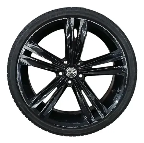 Roda Pneu Bom Volkswagen Golf 2014225 35 Z20 Detalhe Preto