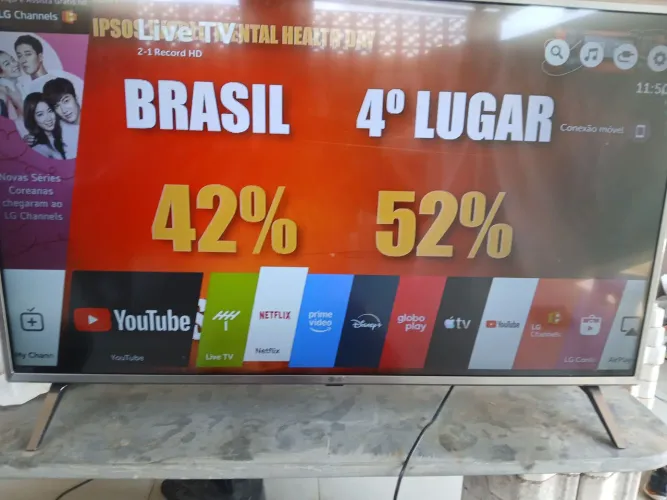 Tv 43 4k lg zerada ! oportunidade rara!