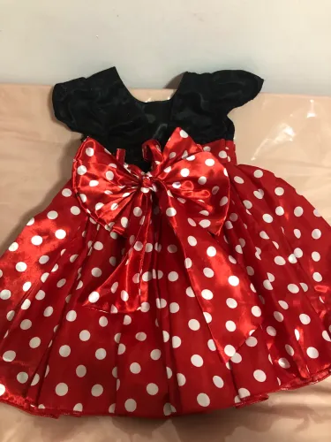 4 Vestidos de festas 1 ano - menina minnie barbie floral 