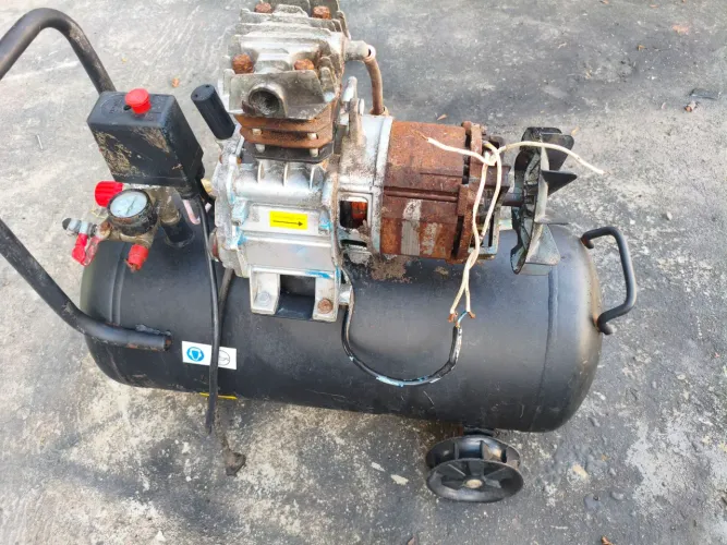 Compressor com defeito