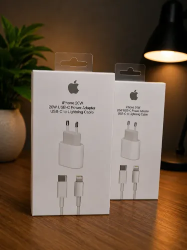 Kit Carregador Turbo Compatível com iPhone - Fonte 20W + Cabo USB-C