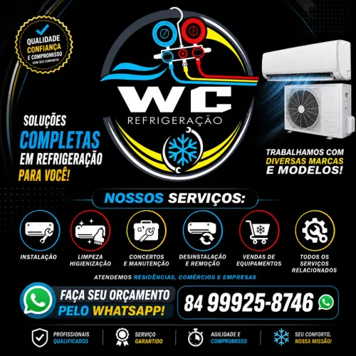 Instalação e manutenção de ar-condicionado em Natal 