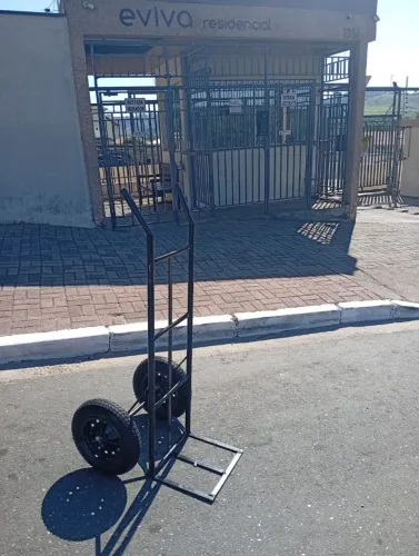 Carrinho pneu camara de ar