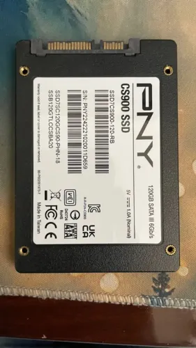 SSD PNY 120GB SATA - Perfeito Estado - Ótimo para Upgrade