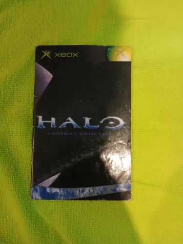 MANUAL DO JOGO HALO COMBAT EVOLVED PARA XBOX CLÁSSICO