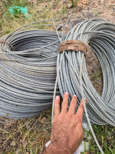 Cordoalha aço Vendo 720Mt de 8mm para curral