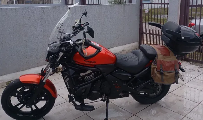 Kawasaki Vulcan S 650 ABS 2016 - Sem Maresia (Vinda do MT) + Kit Viagem