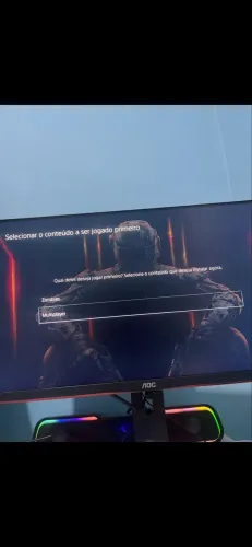 Monitor Gamer AOC 24" Full HD HDMI 165Hz 1ms 24G2S/BK com Ajuste de Altura