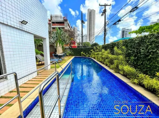 Jardim Monet | 120m² | 4 quartos com 2 suites | Andar Alto no Rosarinho | 2 vagas